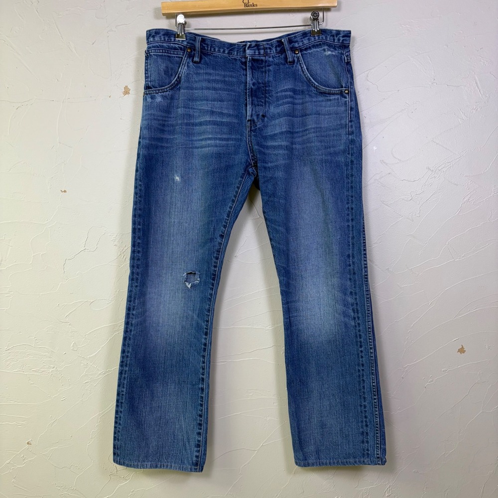 The Blksmth Roger Jeans Selvedge White Oak Denim Jeans 37x30